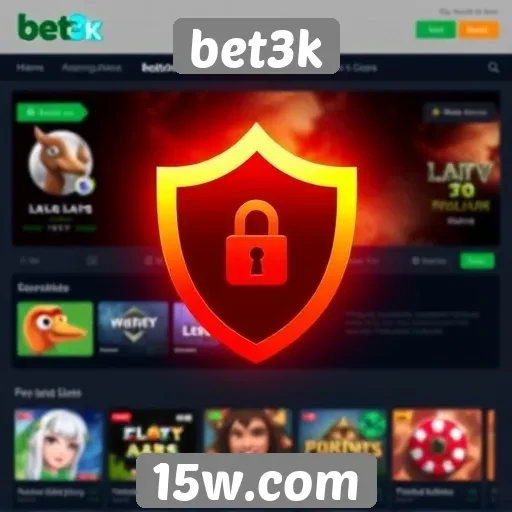 Avaliação da segurança no site de jogos bet3k