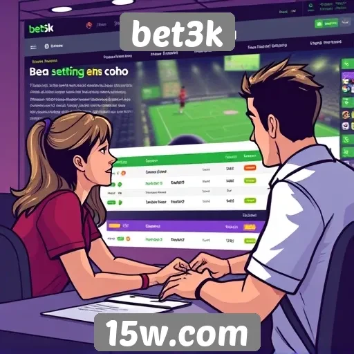experiência do usuário no site bet3k é avaliada